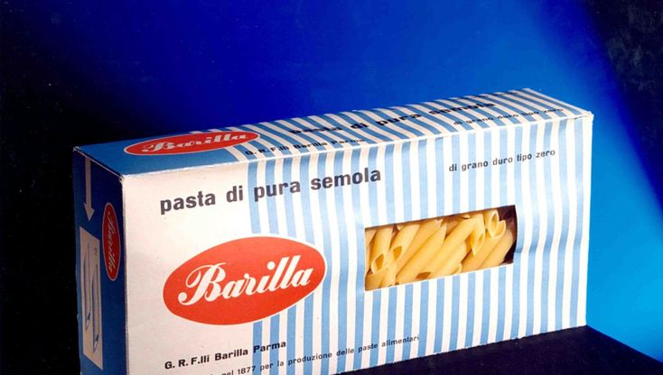 Barilla e arte: esposto in Bottega il primo pacco di pasta - foto
