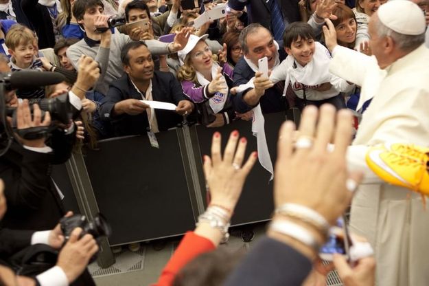 Papa Francesco incontra i volontari dell'associazione "3 febbraio"