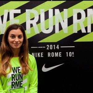 Fiamingo, da regina della schermaalla sfida della "We Run Rome"