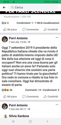Sindaco del Viterbese attacca Mattarella su Facebook. E ribalta la foto in sala consiliare