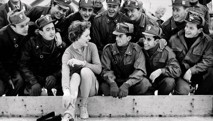 Olimpiadi, aspettando i Giochi: le emozioni e le immagini più belle di Cortina 1956