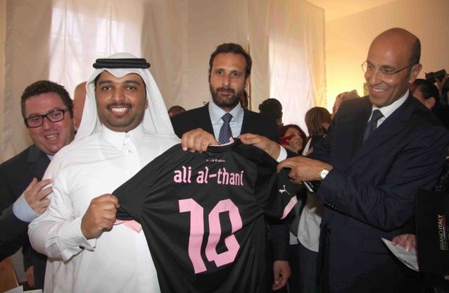 Lo sceicco del Qatar a Palermo incontra le imprese