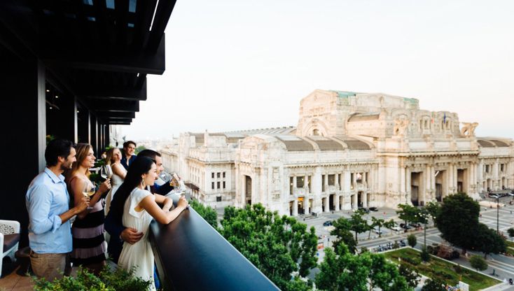 Milano in terrazza: Gallia, angolo gourmet con vista unica e molto particolare
