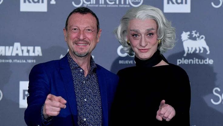 Sanremo 2022, Drusilla Foer sulla fiaba contro l'omofobia di Zalone: "Scorretta? Ha smosso le acque"