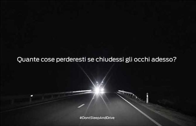 Ford celebra il “World Sleep Day” per una guida più sicura