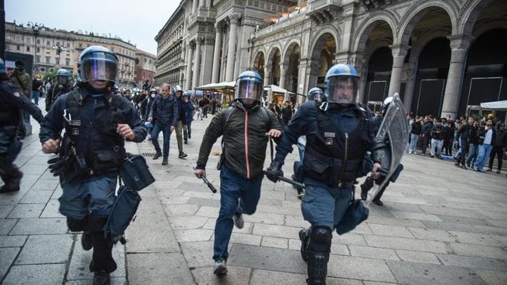 Guerriglia a Milano, scambio di accuse tra Sala e Piantedosi. Tajani: un cdm in città