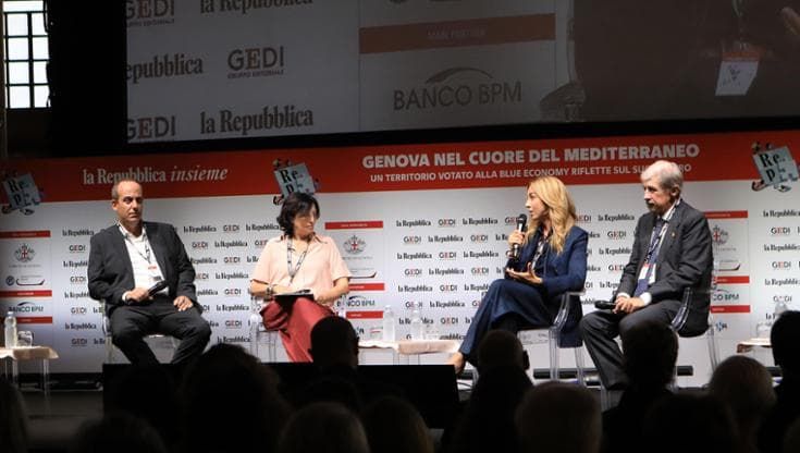 Repubblica Insieme, Bucci e Salis d’accordo: “I mestieri del mare nel futuro di Genova”