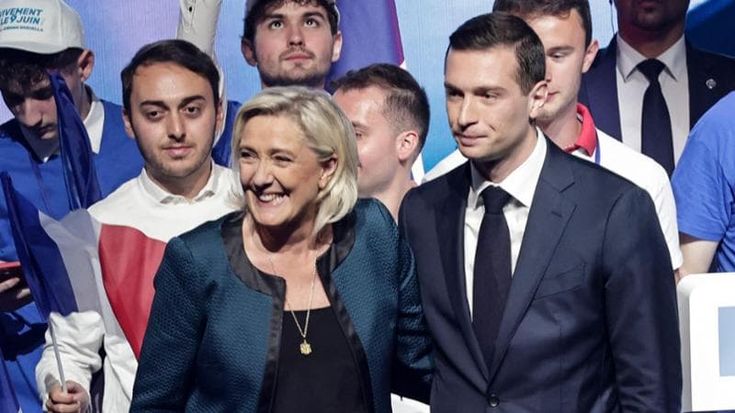 A Parigi il trionfo di Le Pen e Bardella. Macron doppiato e umiliato convoca elezioni anticipate