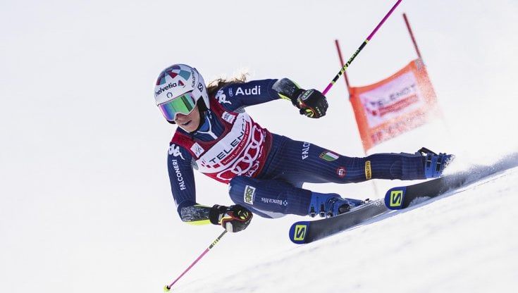 Sci, Marta Bassino vince la coppa del mondo di gigante