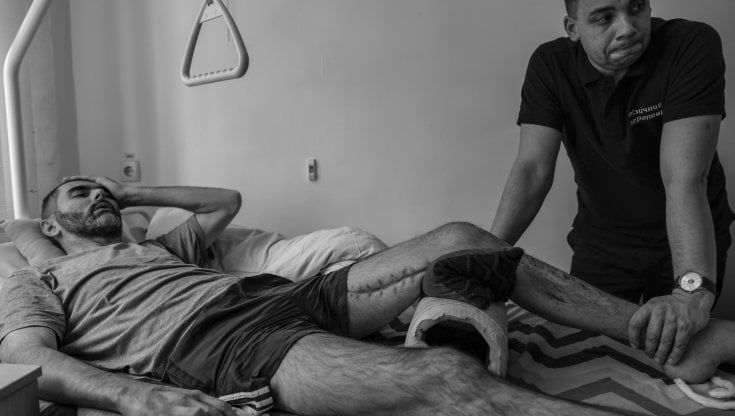 Nella clinica ucraina che ridà le gambe ai veterani feriti