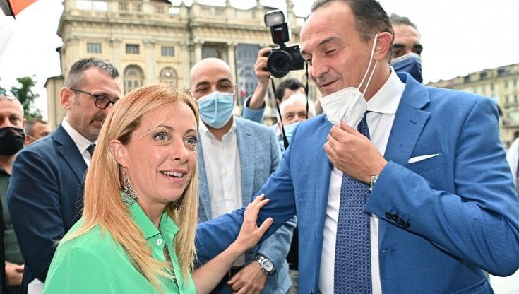 Regionali in Piemonte, Meloni pensa a un candidato FdI per il centrodestra e Cirio guarda all'Europa