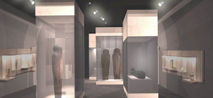Milano, mummie e sarcofagi a luci soffuse nel museo tecnologico 