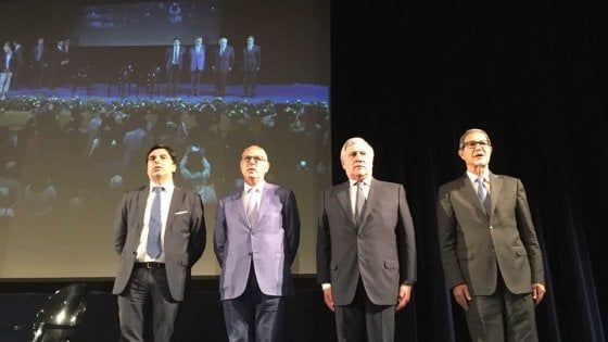 Messina, Tajani e Musumeci a sostegno del candidato sindaco di centrodestra: "Ci vuole un medico per questa città"