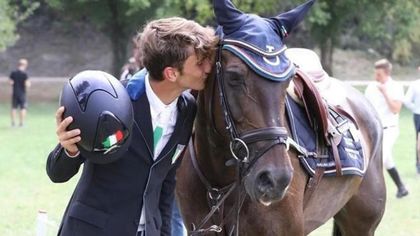 Leopoldo Petrini conquista l'argento individuale juniores al campionato Europeo di completo a Montelibretti