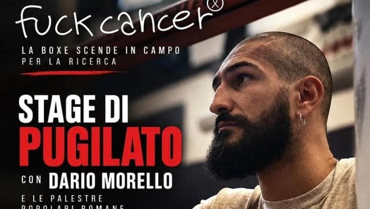Boxe, Dario Morello alla Palestra Popolare del Quarticciolo per raccogliere fondi contro il cancro