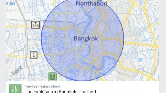 Facebook, Safety Check per esplosioni a Bangkok: ma farlo attivare è una fake news