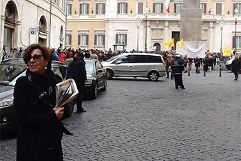 Primo giorno in Parlamento<br />per gli onorevoli Maestri e Pagliari