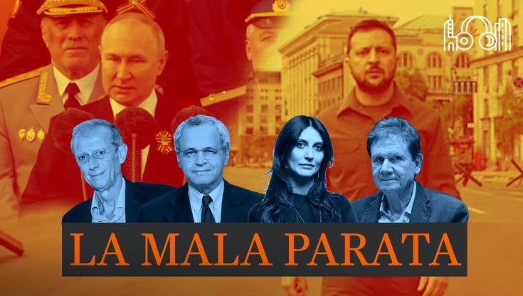 La mala parata. L'altra guerra tra Putin e Zelensky. Con Caracciolo e Mentana, Schianchi e Castelletti