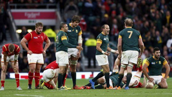 Rugby, Mondiali: Sudafrica in semifinale, piegato in extremis il Galles 