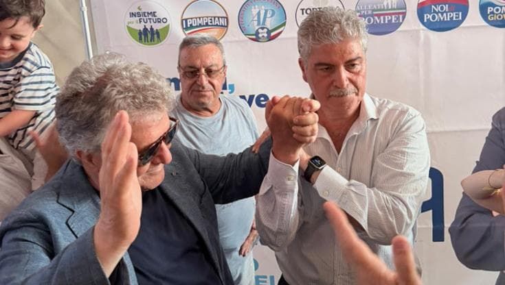 Pompei, vince l'outsider Tortora: il medico civico sconfigge il campo largo