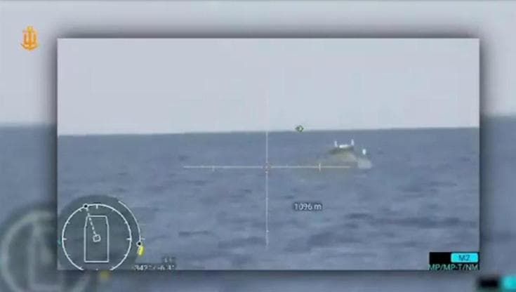 Duello in mare tra droni, il mezzo d'assalto ucraino smantella la vedetta russa