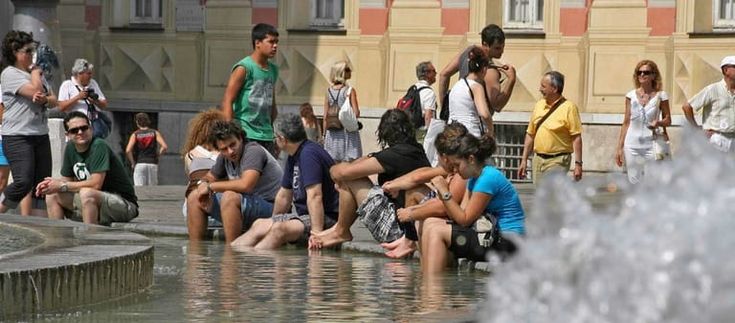 Caldo record a Genova, boom di malori