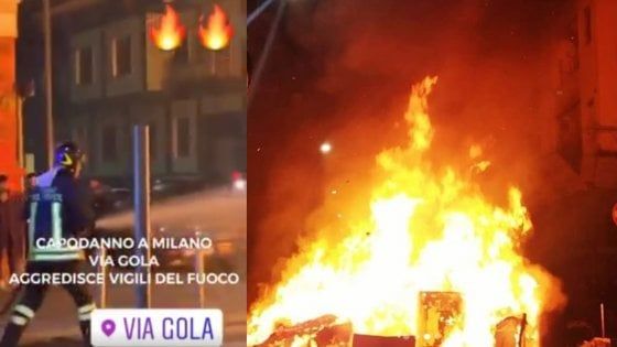 Vigili del fuoco aggrediti in via Gola a Capodanno: "Noi 5 contro 100, evitato l'effetto domino del falò"