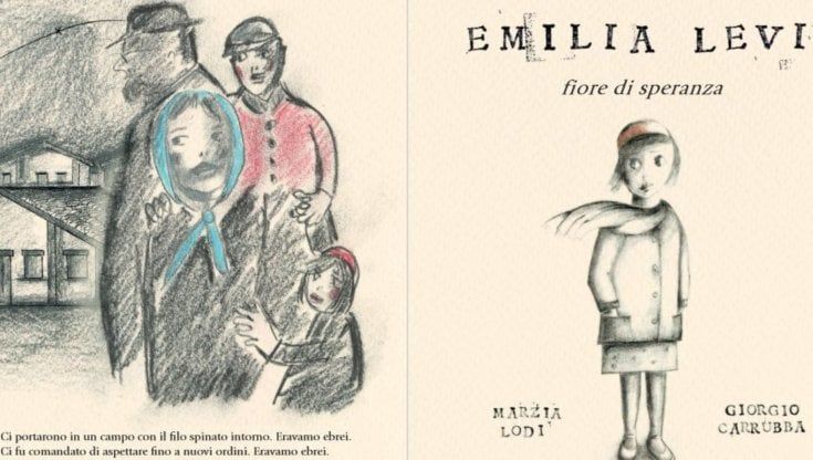 Emilia, la bimba sul treno per Auschwitz citata da Primo Levi: una graphic novel per il Giorno della Memoria
