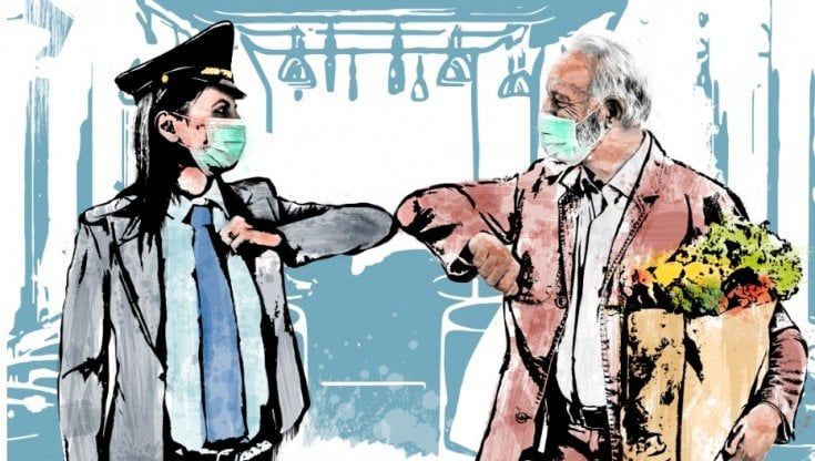 Trasporto pubblico, tra i consigli delle aziende quello di "parlare il meno possibile a bordo e a bassa voce"