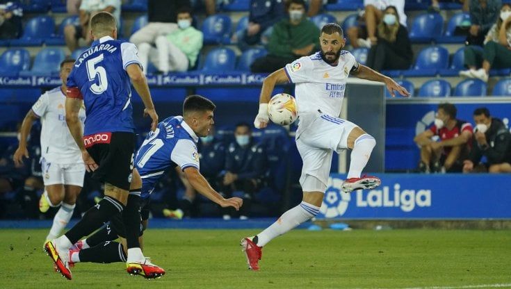Liga: Benzema trascina il nuovo Real di Ancelotti