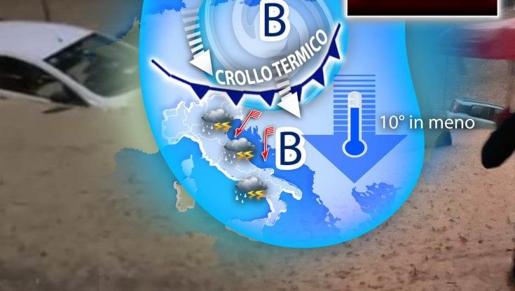 Previsioni meteo, eventi sempre più estremi: forti piogge dal Friuli alle Marche