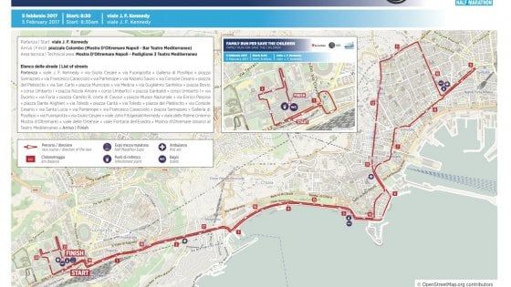 Domenica la mezza maratona di Napoli, 4 mila in strada 