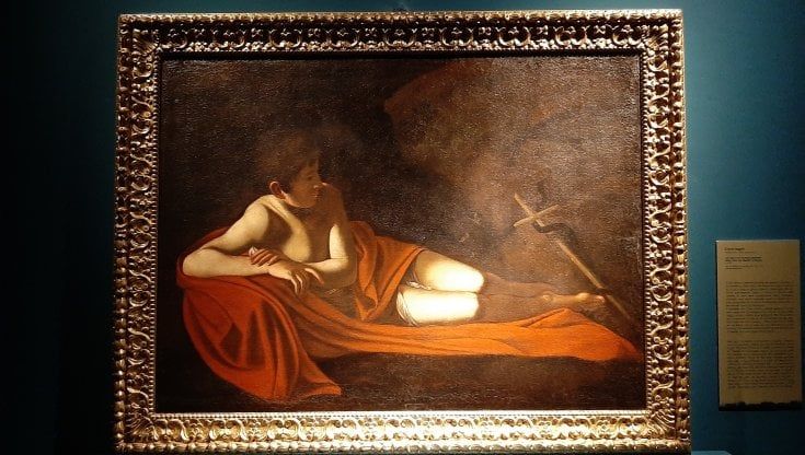 In mostra a Ragusa il San Giovanni Battista giacente di Caravaggio