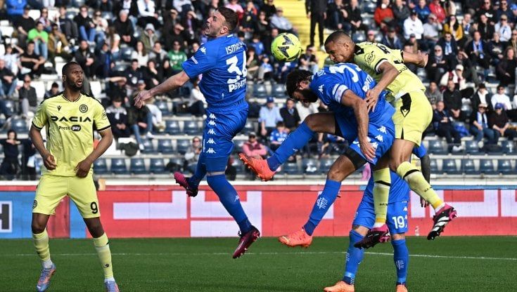 Empoli-Udinese 0-1, Becao firma il colpo dei friulani