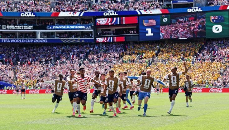 Gli Usa già qualificati per i sedicesimi: Australia battuta 2-0