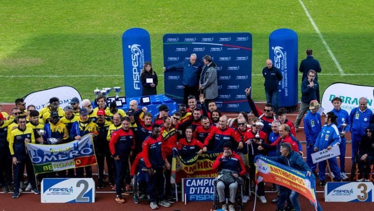 Atletica paralimpica, Anthropos, Omero Bergamo e Handy Sport Ragusa ancora Campioni