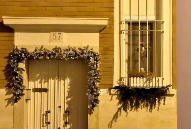 Luci e addobbi natalizi: via della Salute si è vestita a festa - Foto 