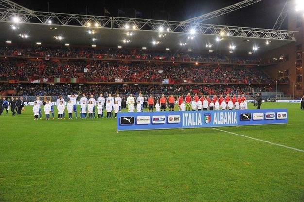 Italia-Albania, il film della partita
