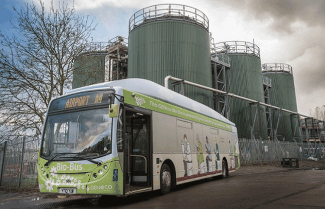 GB, il primo bus alimentato con scarti alimentari e non solo