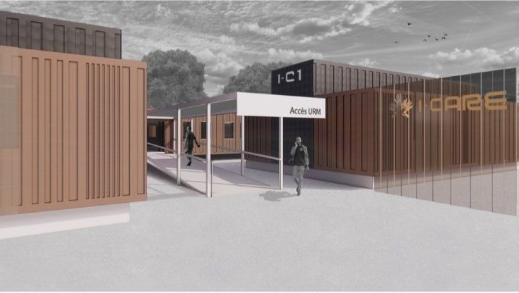 Ospedale Covid pronto in 10 giorni: il container hi-tech fatto in Italia e scelto dalla Francia 