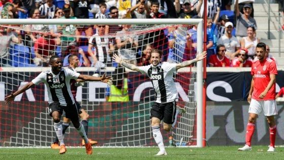 Juventus, una perla di Clemenza riprende il Benfica: poi la vittoria ai rigori