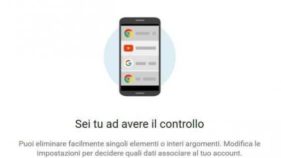 My Activity, il servizio per scoprire ciò che Google sa di noi: "Più potere all'utente"