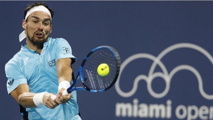 Tennis, Fabio Fognini fuori contro Struff a Miami. Per Sinner c'è Djere