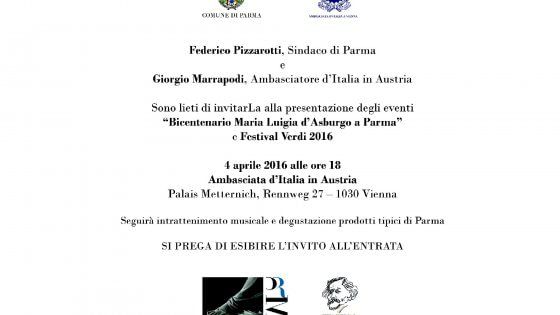 Il Festival Verdi 2016 sbarca a Vienna, a Cibus le città Unesco