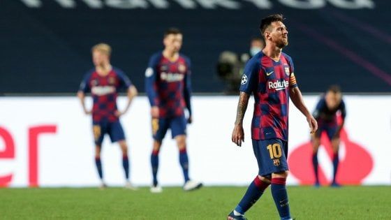 Barcellona-Bayern Monaco 2-8: dominio bavarese, Messi umiliato