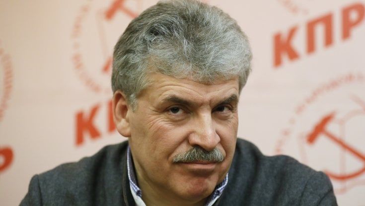 Russia, i comunisti dichiarano battaglia al Cremlino per il "capitalista" Grudinin