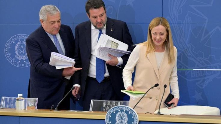 Lite Lega-FI sulle sanzioni degli Usa. L’imbarazzo di Meloni