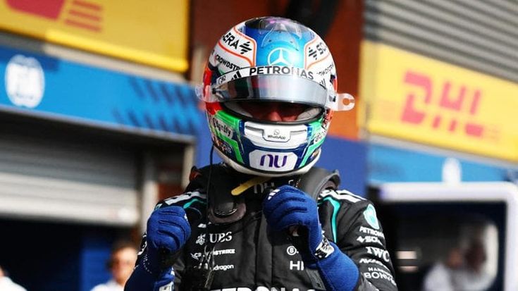 Antonelli in pole nel Gp del Belgio. Secondo Verstappen. Ferrari indietro