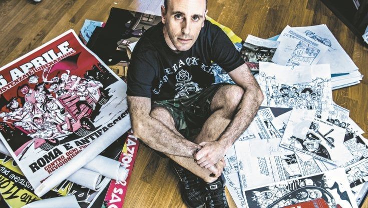 Zerocalcare: "Vivo da sempre in un Truman Show: ci sono un ragazzino romano e una massaia che mi guardano e mi giudicano"
