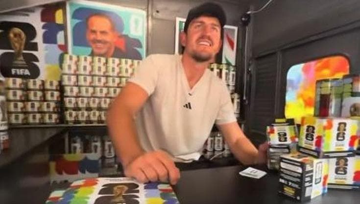 Maguire senza Mondiali, va a New York per distribuire figurine